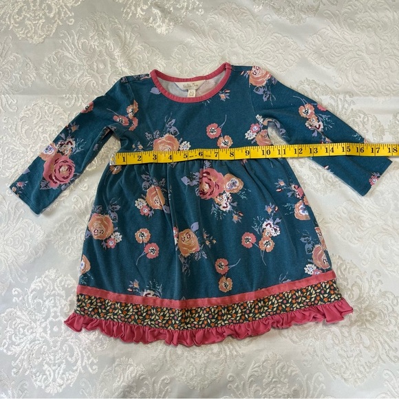Matilda Jane Long Sleeve Rose Dress Size 18-24 Months - Picture 7 of 7